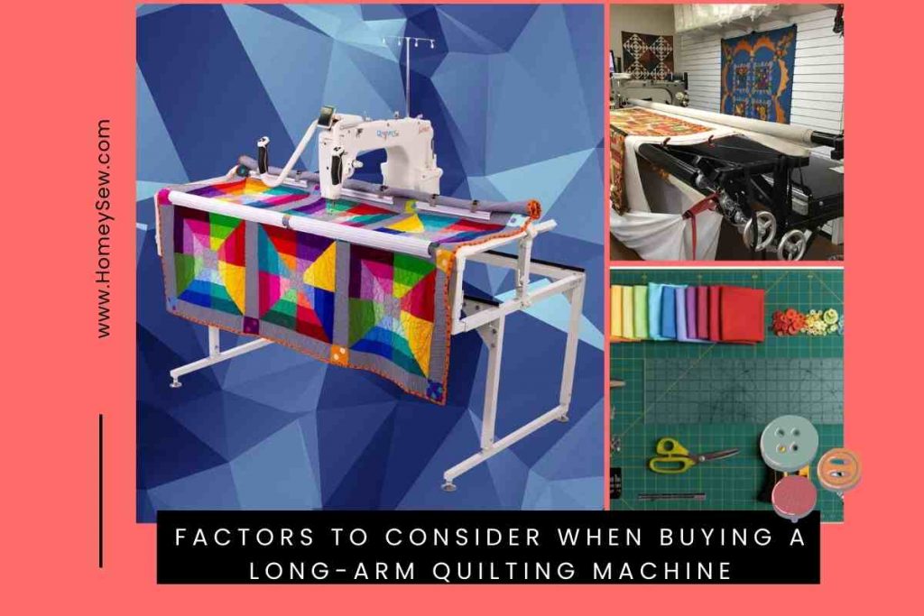 Factors to Consider When Buying a Long-arm Quilting Machine
